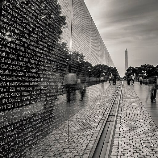 Memorial dos Veteranos do Vietnã em Washington, D.C